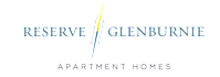 A logo for Reserve Glenburnie Apartment Homes.