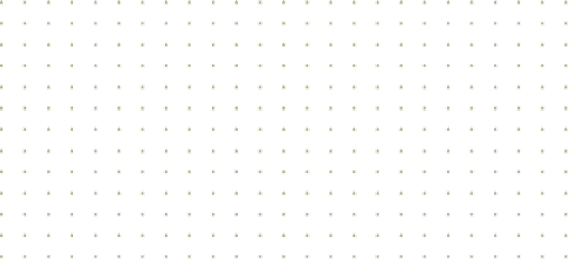A black background with white dots arranged in rows.