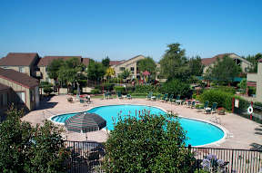 Country Club Villa Apartments Overhead Swimming Pool #1