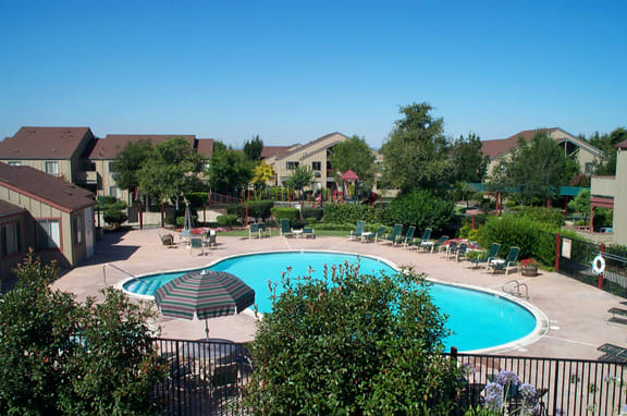 Country Club Villa Apartments Overhead Swimming Pool #1