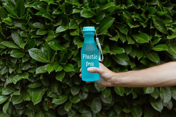Plastic Free at Rancho Franciscan Senior Apartments, Santa Barbara, CA, 93105