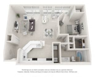 Floor Plan A5 Renovated