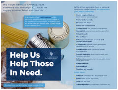 help us help those in need poster