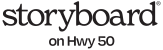 the logo for the showroom on hwy 50