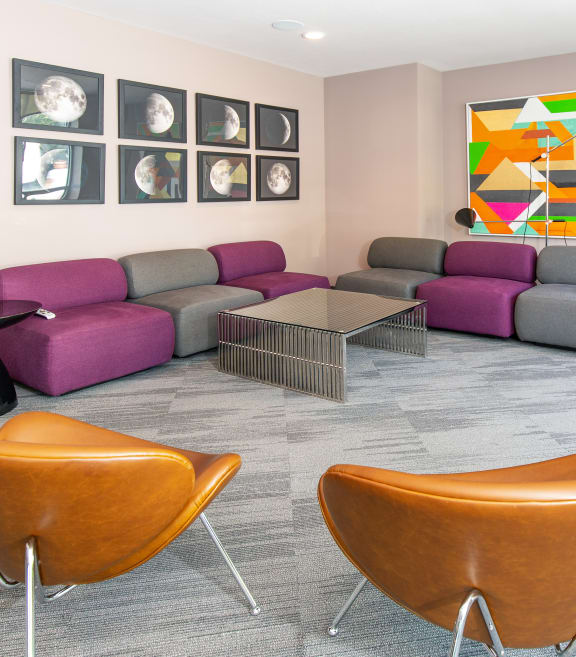 Clubhouse Furniture at 600 Lofts