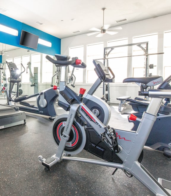 Fitness Center at San Tropez Apartments