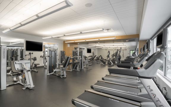 Fully-Equipped Fitness Center