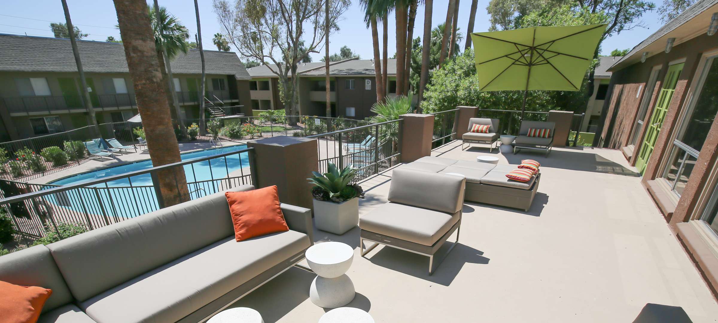 Lounge at Arcadia Villa Apartments