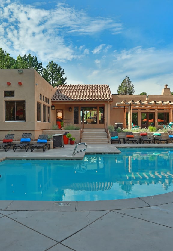 Pool View at Altitude at Vizcaya, New Mexico, 87505