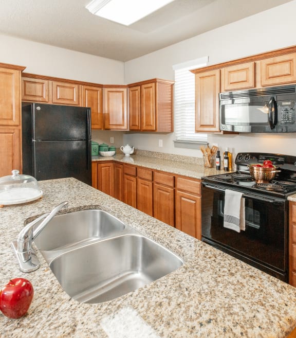 (6) Large Kitchen with an Island at San Tropez
