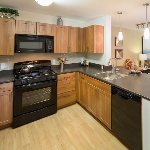 Kitchen at Merion Stratford Apartment Homes, Stratford, 06614