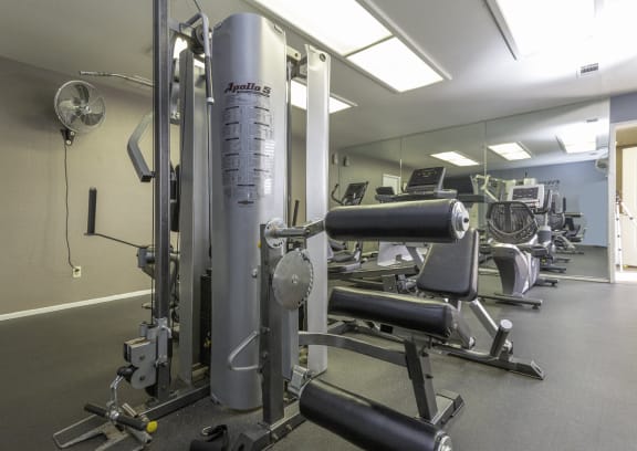 Fitness Room at River Oaks Apartments Hanford, CA