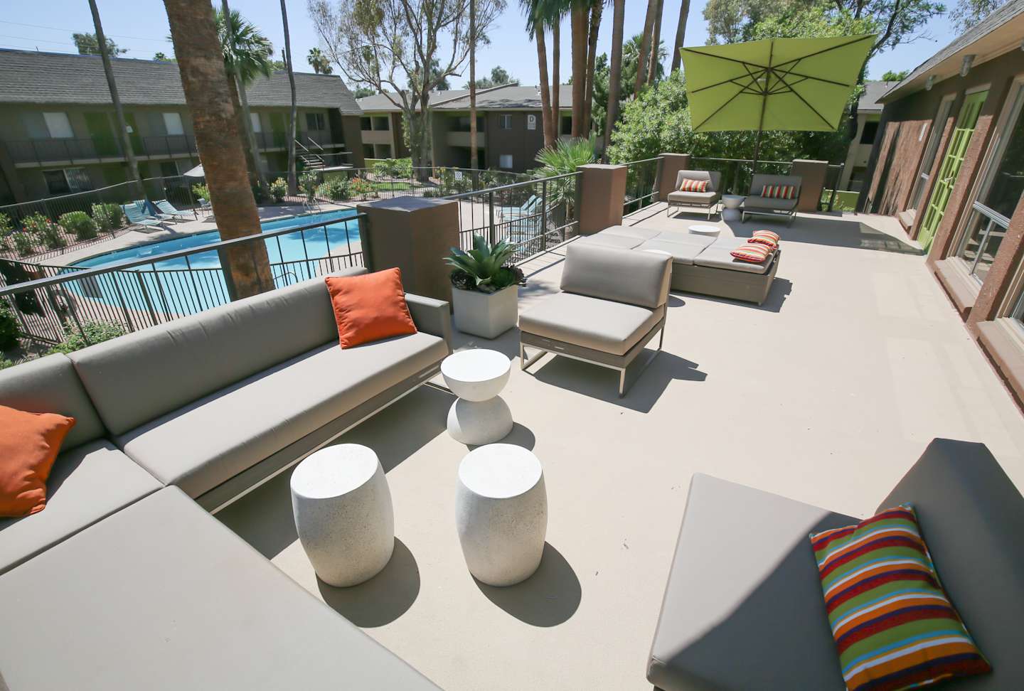 Roof deck at Arcadia Villa Apartments (3 of 4)