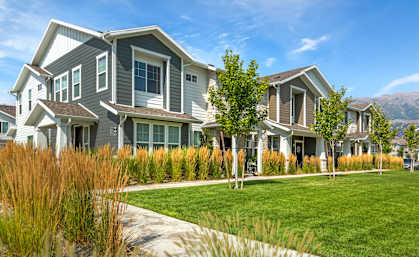 Exterior View of Townhomes at The Sage