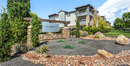 Entrance Sign to San Moritz