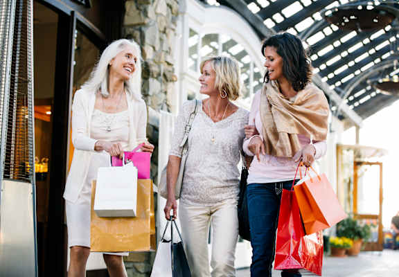 Woman Shopping at The Club West at Pearl River, Pearl River, 10965
