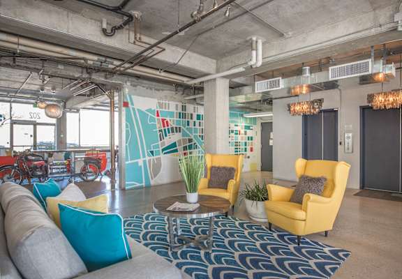 A modern living room at Herbert Residential, Arizona