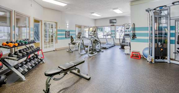 Fitness Center at Middletown Ridge Apartments, Middletown, CT, 06457