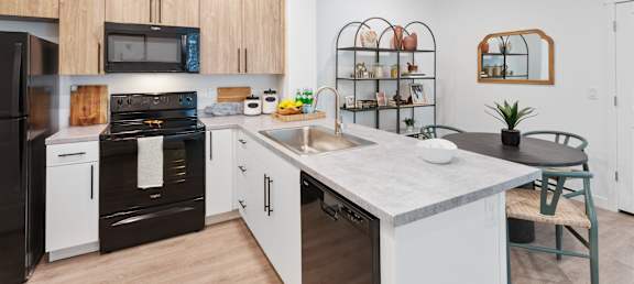 Fully Equipped Kitchen at The Veridian
