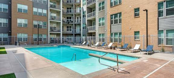 Swimming Pool of Arcadia Apartments