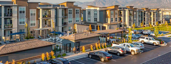 Aerial View of Parc Ridge Apartments