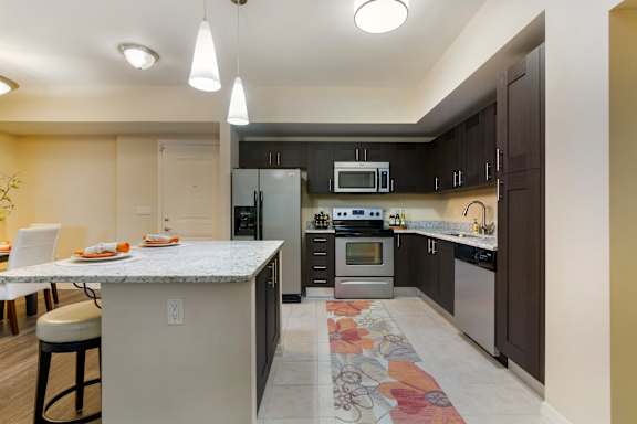Kitchen Before at One Plantation in Florida 33324