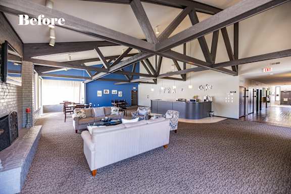 Social Clubhouse at Franklin River Apartments, Southfield, MI