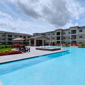 our apartments have a large pool for residents to enjoy