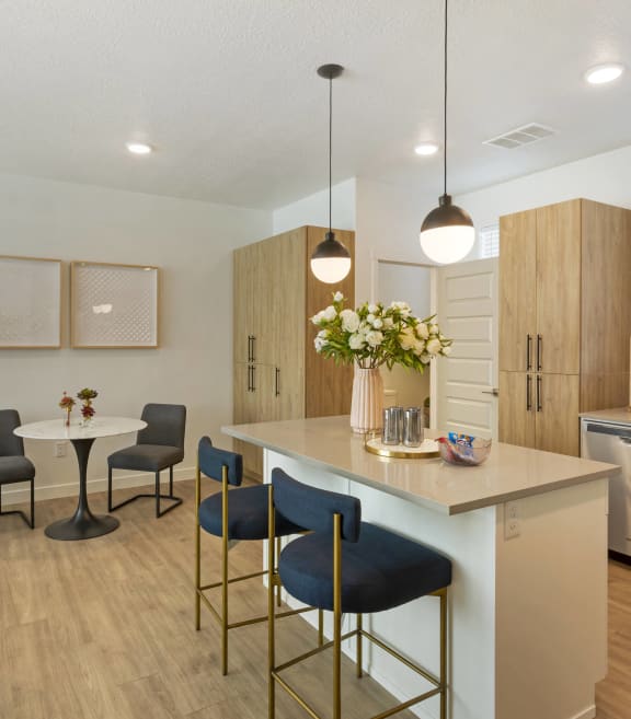 Kitchen at The Austin Townhomes