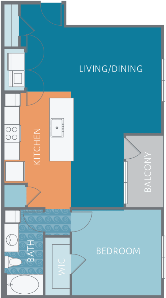 Floor Plan  The Current  at Watermark at Steele Crossing, Fayetteville