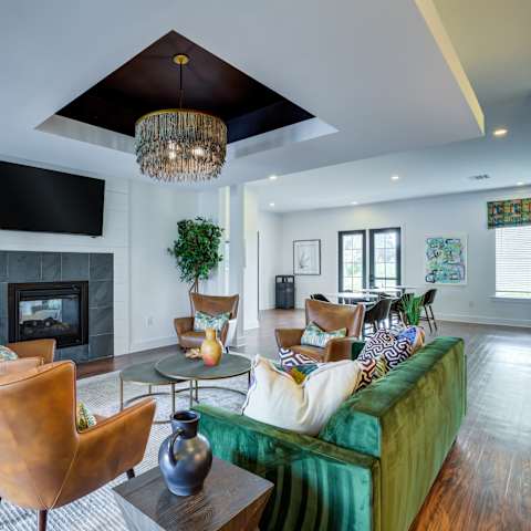 kitchen dining room at Capstone at Banks Crossing, Commerce, 30529