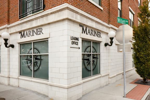the exterior of the mariner leslie coffee building