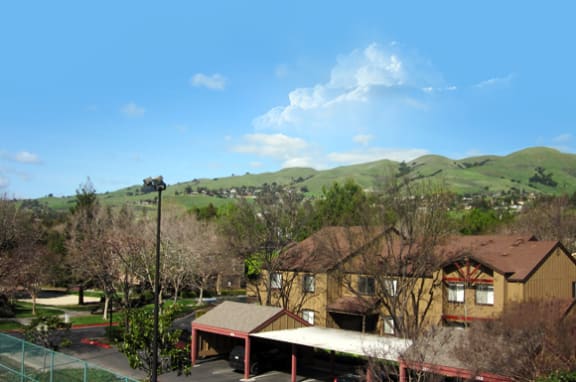 Country Club Villa Apartments View of East Foothills