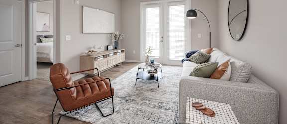 Spacious Living Room at The Residences at Enso, Florida