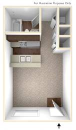 Floor Plan  Studio Ranch Reno