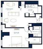 Belden Stratford | 1 Bedroom 1 Bath | 776 Sq Ft  at The Belden Stratford, Illinois
