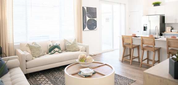 Modern Living Room at Avilla Holloway, McDonough, GA 30253