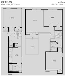  Floor Plan A Line 3 Bed 2 Bath