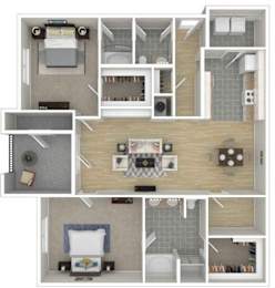 2Bed 2Bath at Mode at Melbourne, LLC Apartments, Florida