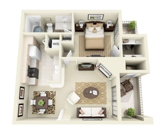 The Courts at Preston Oaks Floor Plans
