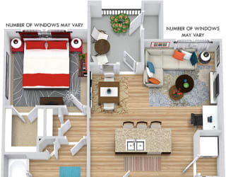 Floor Plan Blanco with Detached Garage