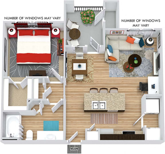  Floor Plan Blanco with Detached Garage