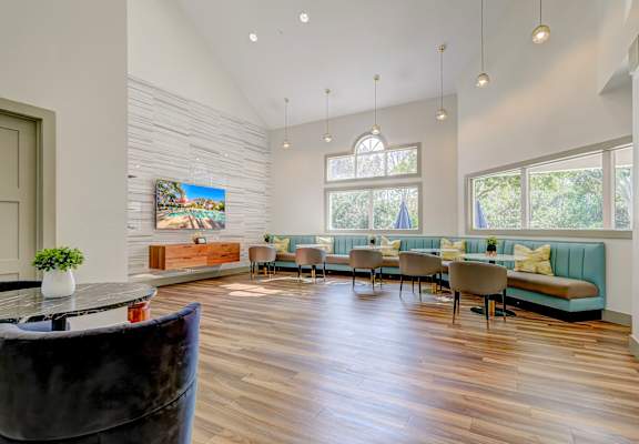 Resident Lounge at Promenade at Carillon, St. Petersburg, Florida
