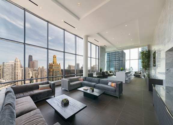 Sky lounge at 73 East Lake, Chicago, Illinois