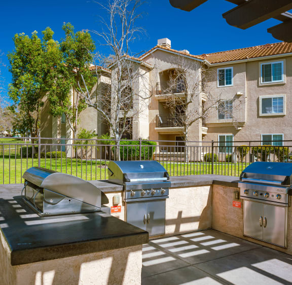 BBQ Area at Central Park, La Mesa, CA