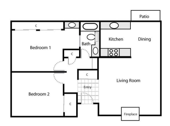 Floor Plan  &#x27;&#x27;The Tee&#x27;&#x27; Floor Plan - Fairway Estates, Manteca, CA