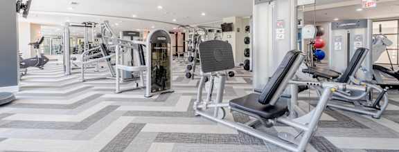 Fitness center with Modern equipments at Imperial Lofts, Texas, 77498