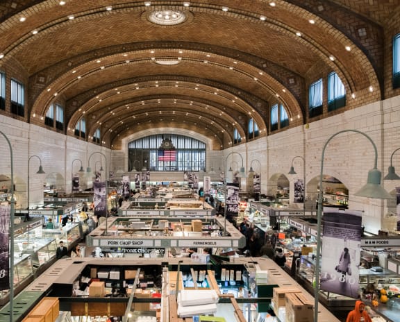 West Side Market in downtown Cleveland