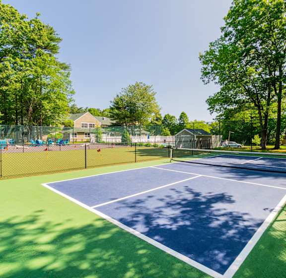 Community Tennis Court at Mariner's Hill Apartments, Marshfield, MA, 02050