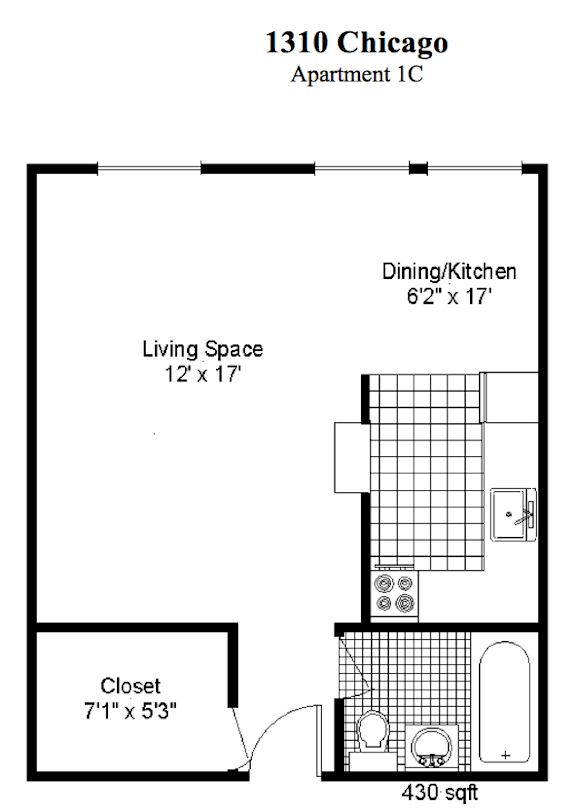 1310 Chicago C Unit